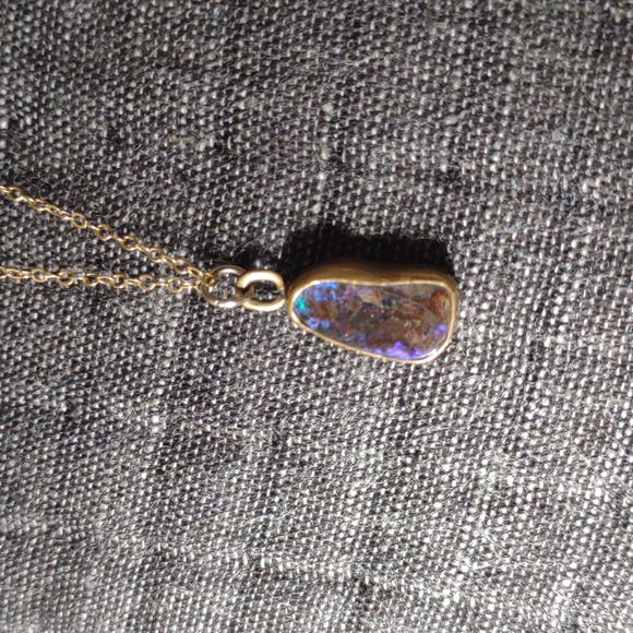 Jewelry - Fade Into The Abstract Opal necklace
